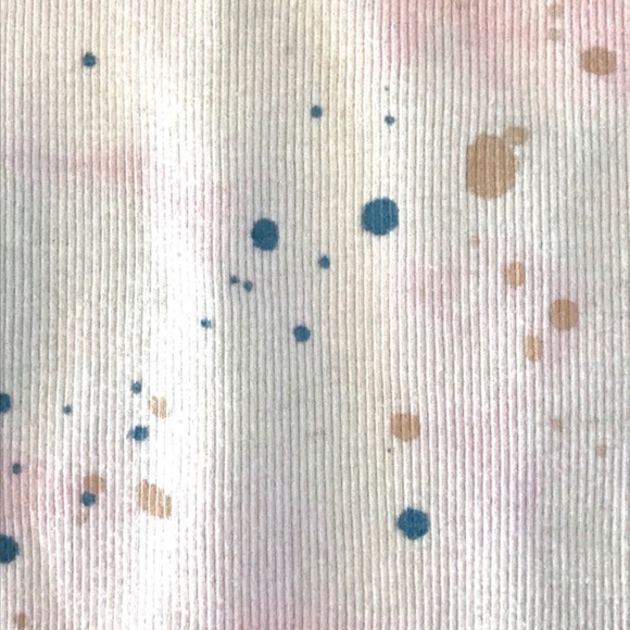 Express Pink Tie Dye Sword Heart Crown Floral Tank Top - Picture 7 of 9